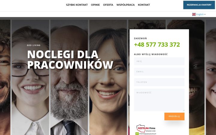 Screenshot of godliving.pl