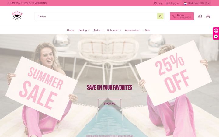 Screenshot of godlystore.com