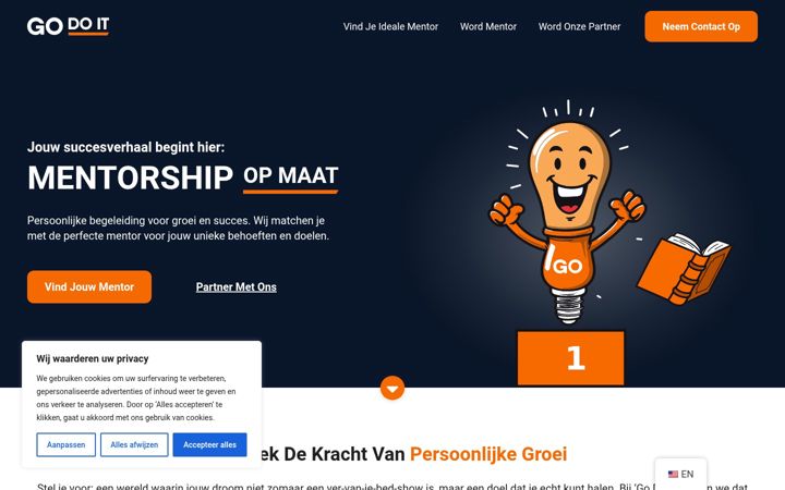 Screenshot of godoit.nl