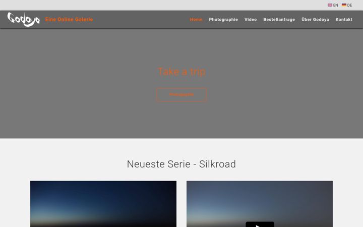 Screenshot of godoya.de