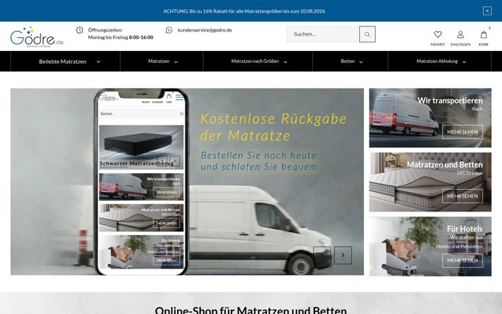 Screenshot of godre.de