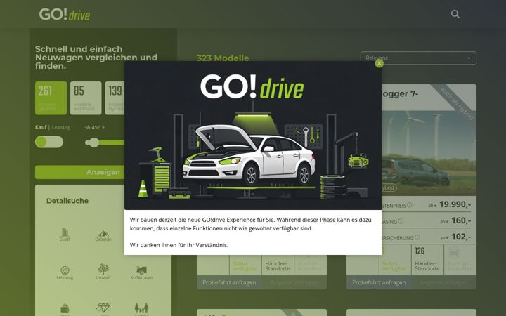 Screenshot of godrive.at