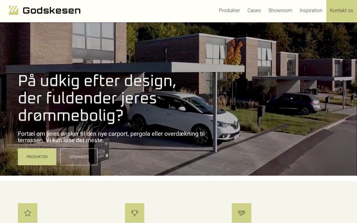Screenshot of godskesen-as.dk