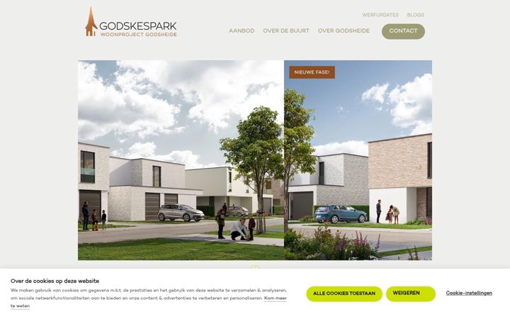 Screenshot of godskespark.be