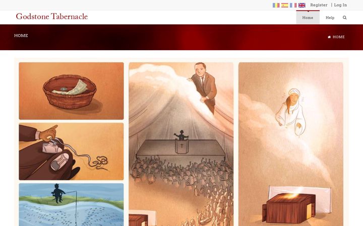 Screenshot of godstonetabernacle.org