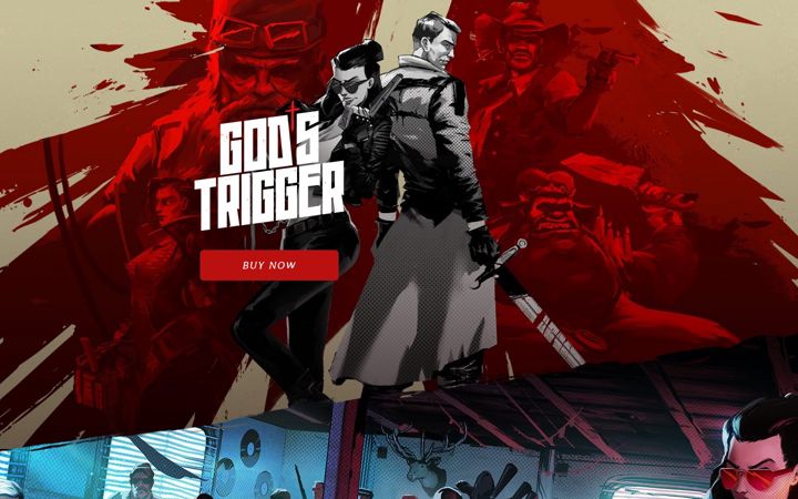 Screenshot of godstriggergame.com