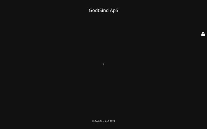 Screenshot of godtsind.dk