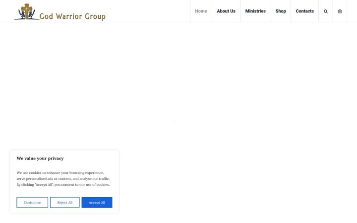 Screenshot of godwarriorgroup.com