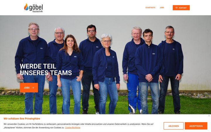 Screenshot of goebel-haustechnik.de