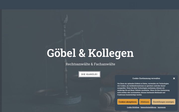Screenshot of goebel-kollegen.de