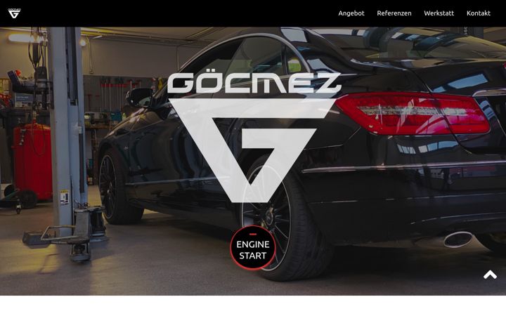 Screenshot of goecmez-kfz.de