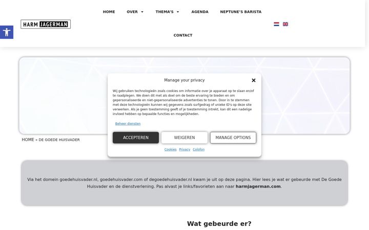 Screenshot of goedehuisvader.nl