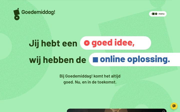 Screenshot of goedemiddag.nl