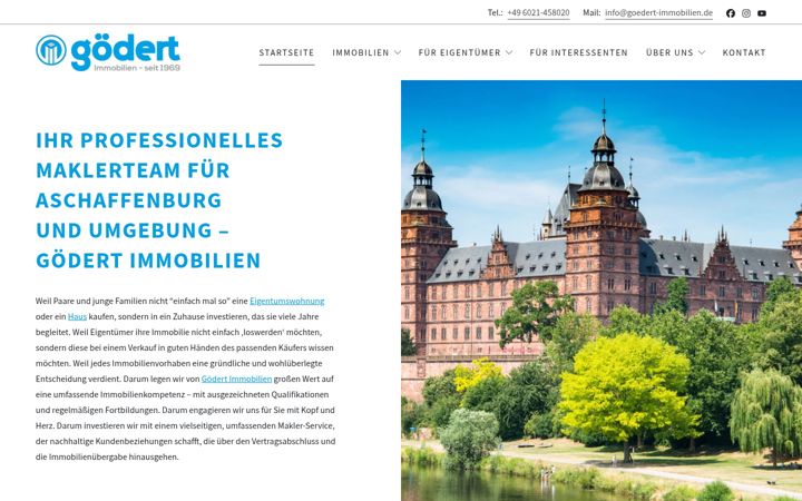 Screenshot ta' goedert-immobilien.de