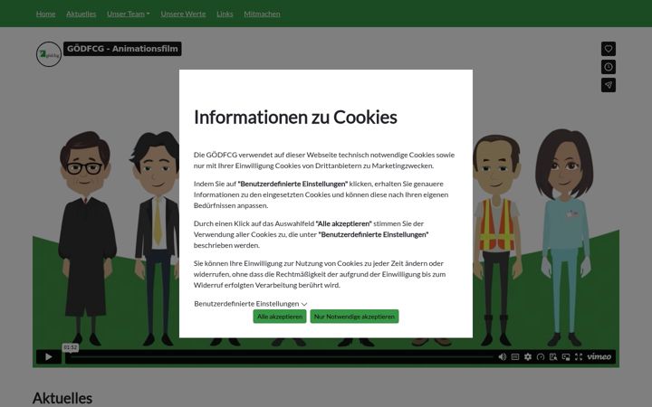 Screenshot of goedfcg.at
