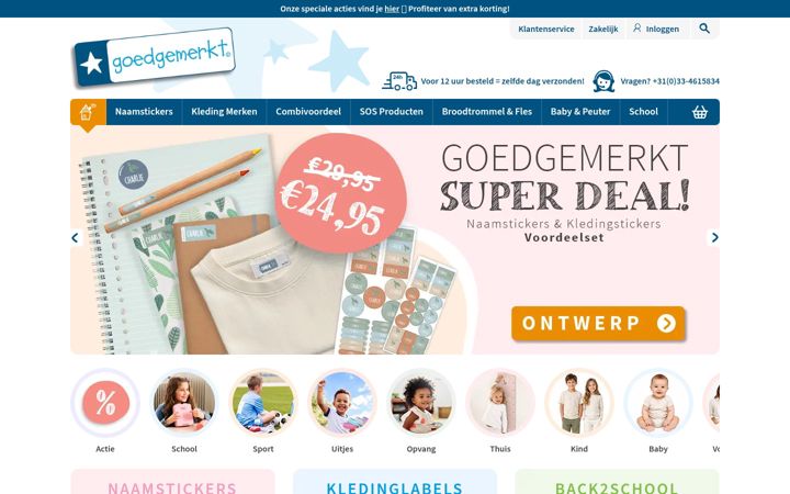 Screenshot of goedgemerkt.nl