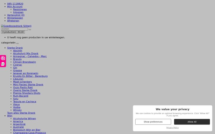 Screenshot of goedkoopdrankslijterij.be