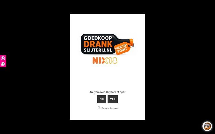 Screenshot of goedkoopdrankslijterij.nl