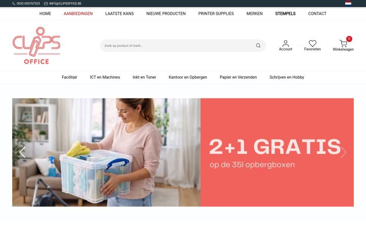 Screenshot of goedkopekantoorbenodigdheden.be
