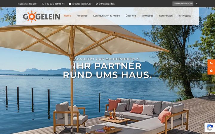 Screenshot of goegelein.de