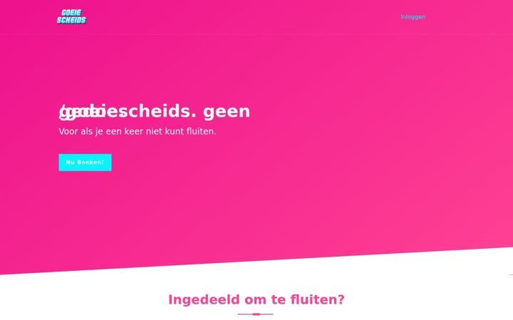 Screenshot of goeiescheids.nl