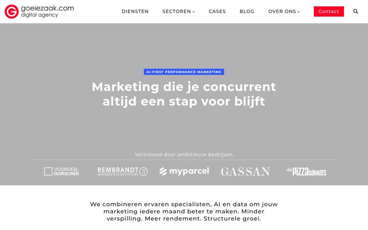 Screenshot of goeiestaging.com