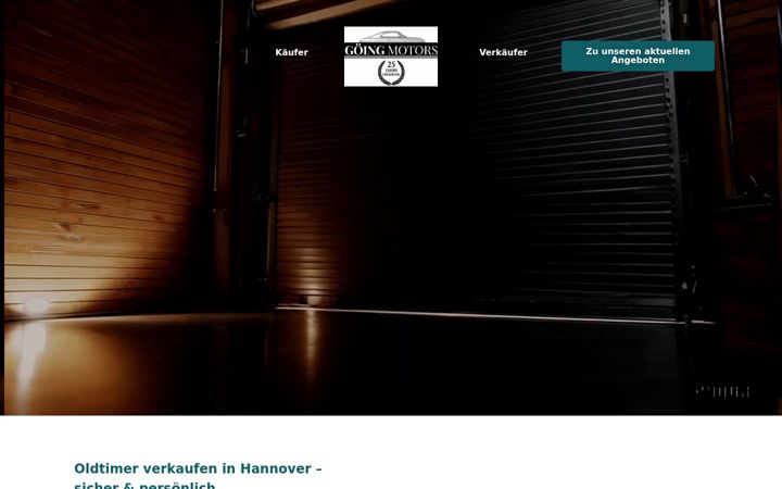 Screenshot of goeingmotors.de