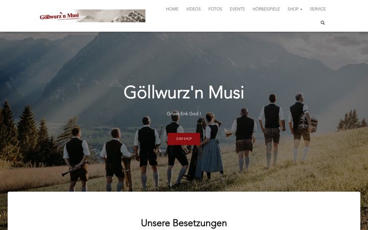 Screenshot of goellwurzn.com