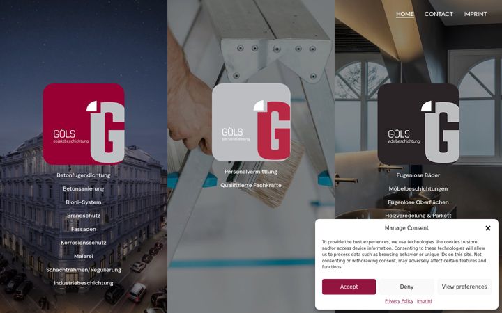Screenshot of goels.eu