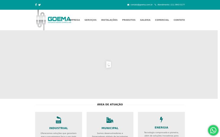 Screenshot of goema.com.br