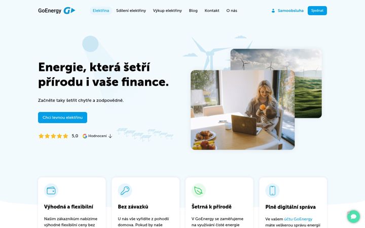 Screenshot of goenergy.cz