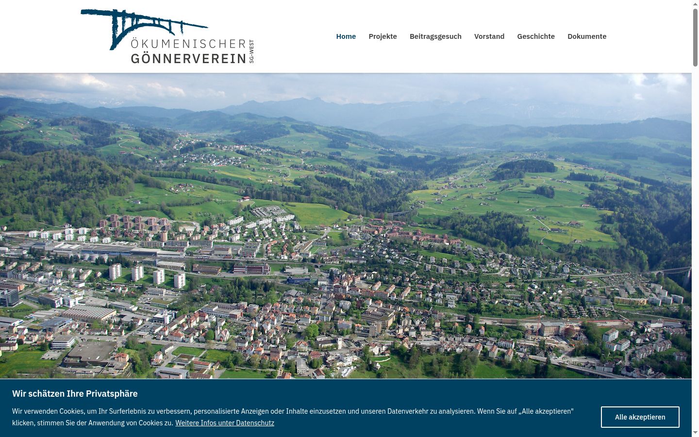 Screenshot tal-banner tal-kunsens muri qabel kwalunkwe interazzjoni