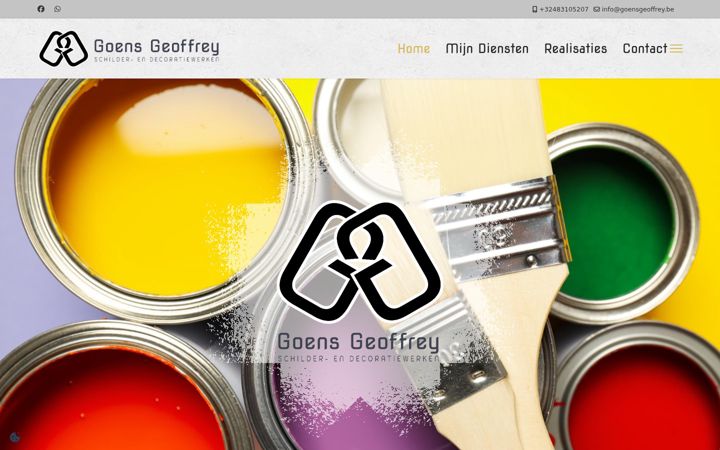 Screenshot of goensgeoffrey.be