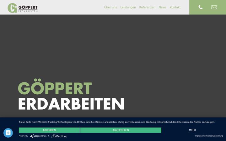 Screenshot of goeppert-erdarbeiten.de
