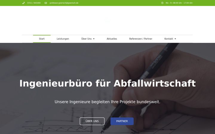 Screenshot of goerisch.de