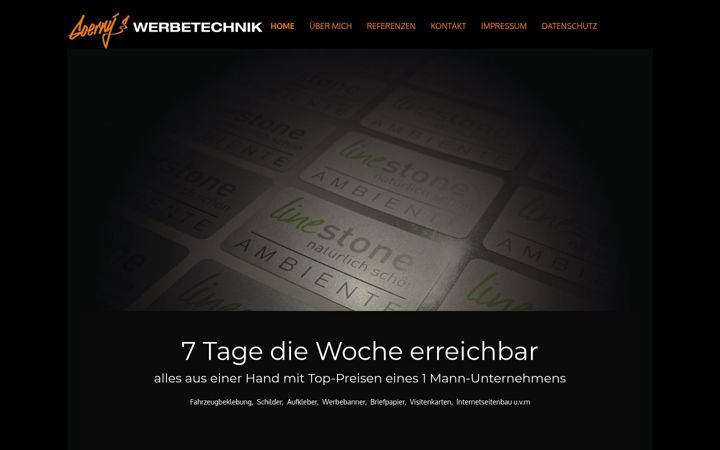 Screenshot of goerner24.de