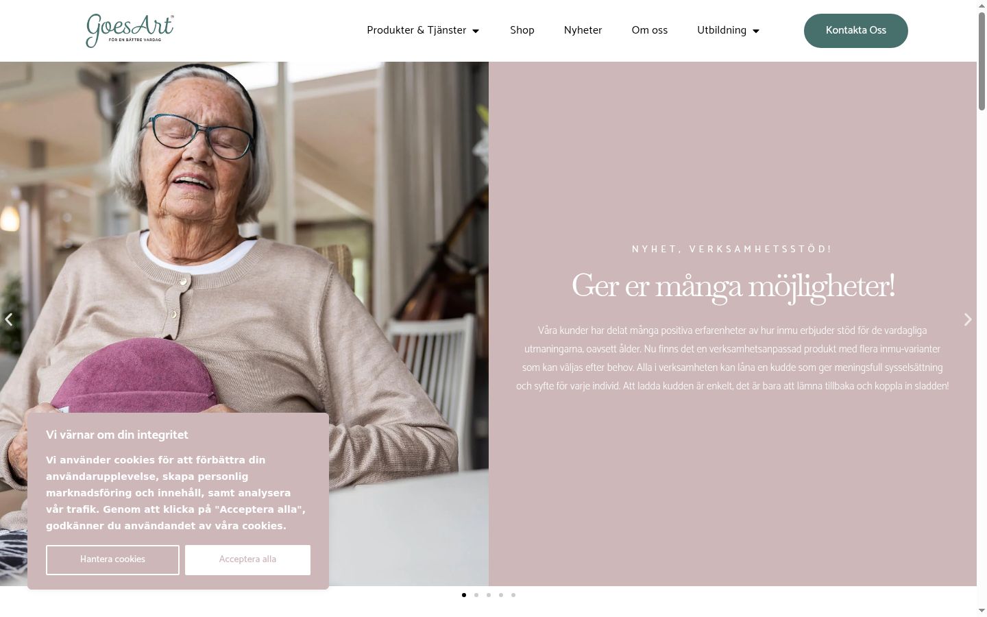 Zrzut ekranu banera zgody wyświetlanego przed jakąkolwiek interakcją