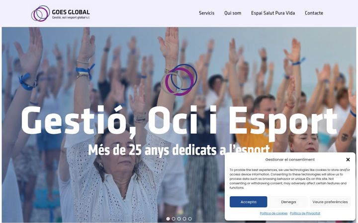 Screenshot of goesglobal.es
