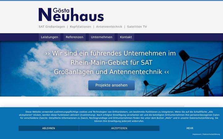 Screenshot of goesta-neuhaus.de
