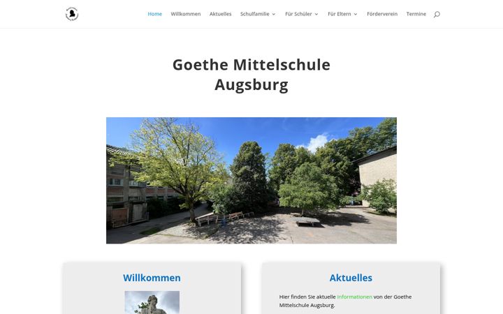 Screenshot of goethe-msa.de