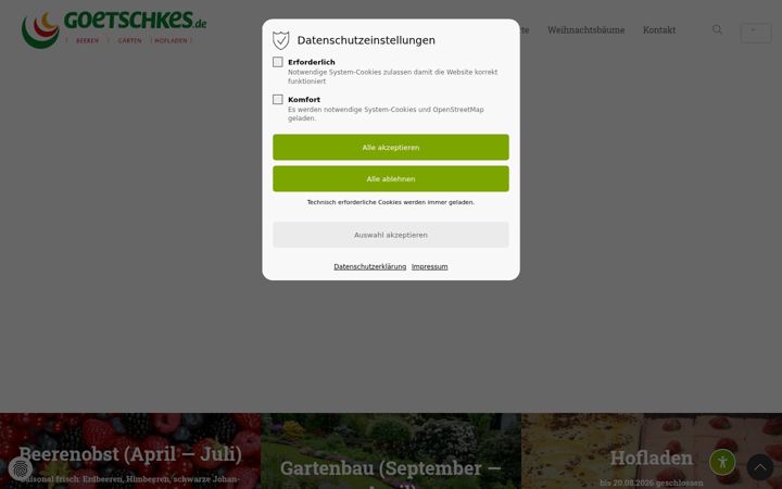 Screenshot of goetschkes.de