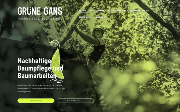 Screenshot di goettingen-baumpflege.de