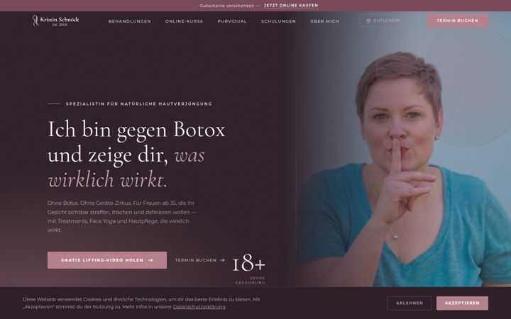 Screenshot of goettinnen-haut.de