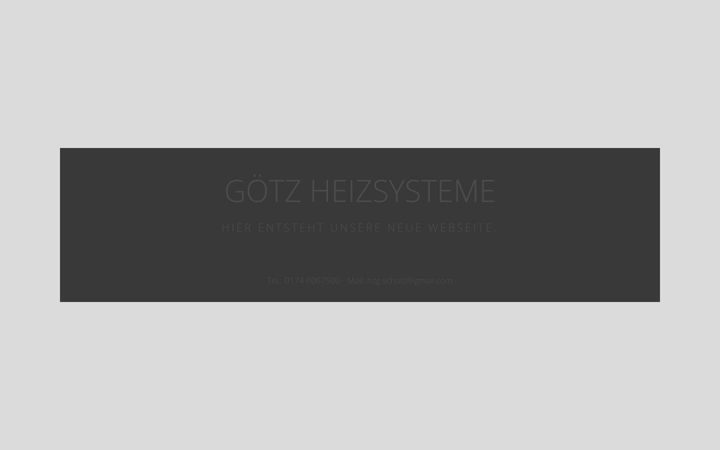 Captura de ecrã de goetz-heiztech.de