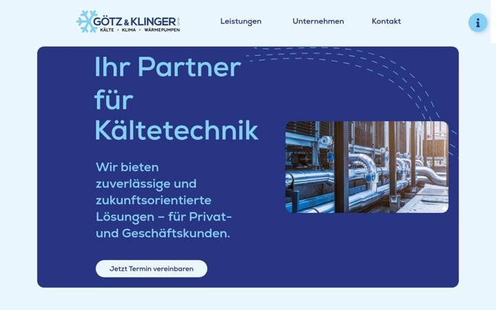 Screenshot of goetz-klinger.de