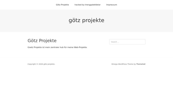 Captura de ecrã de goetz-projekte.de