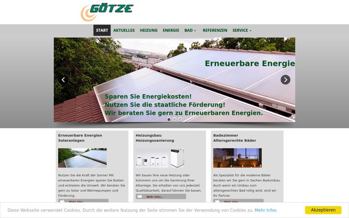 Screenshot of goetze-wr.de
