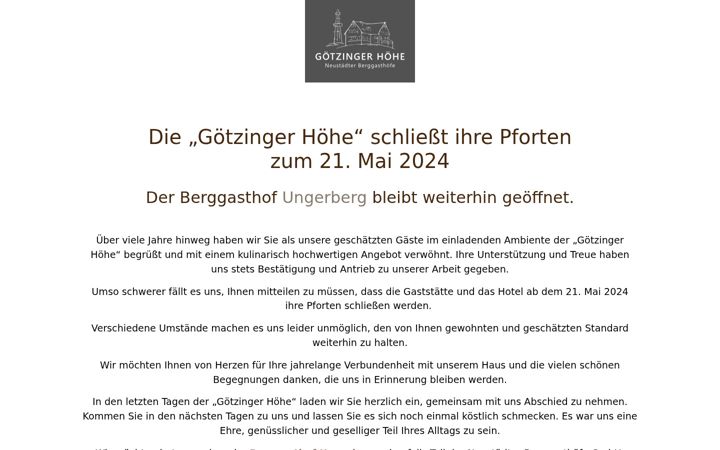 Screenshot of goetzinger-hoehe.de