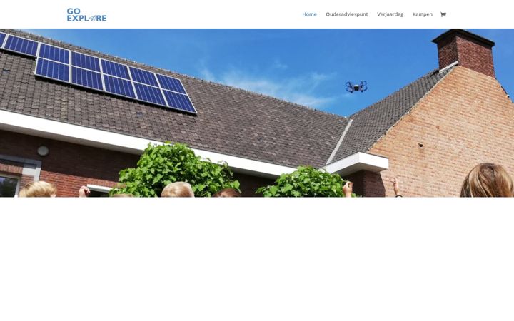 Screenshot of goexploreworkshops.be