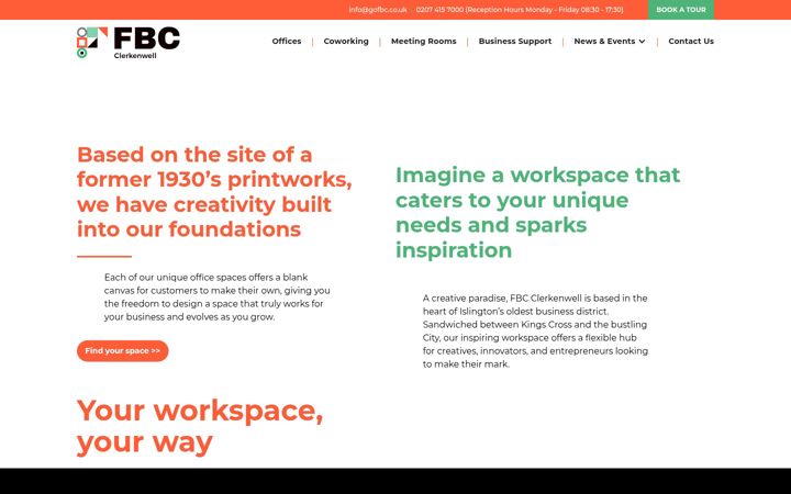 Screenshot of gofbc.co.uk